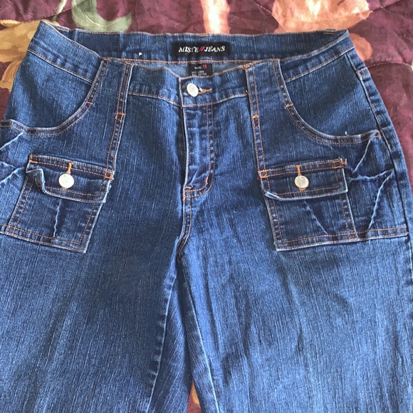 Miste Jeans Vintage Stretch Jeans Women Juniors Size 11 - Picture 2 of 9